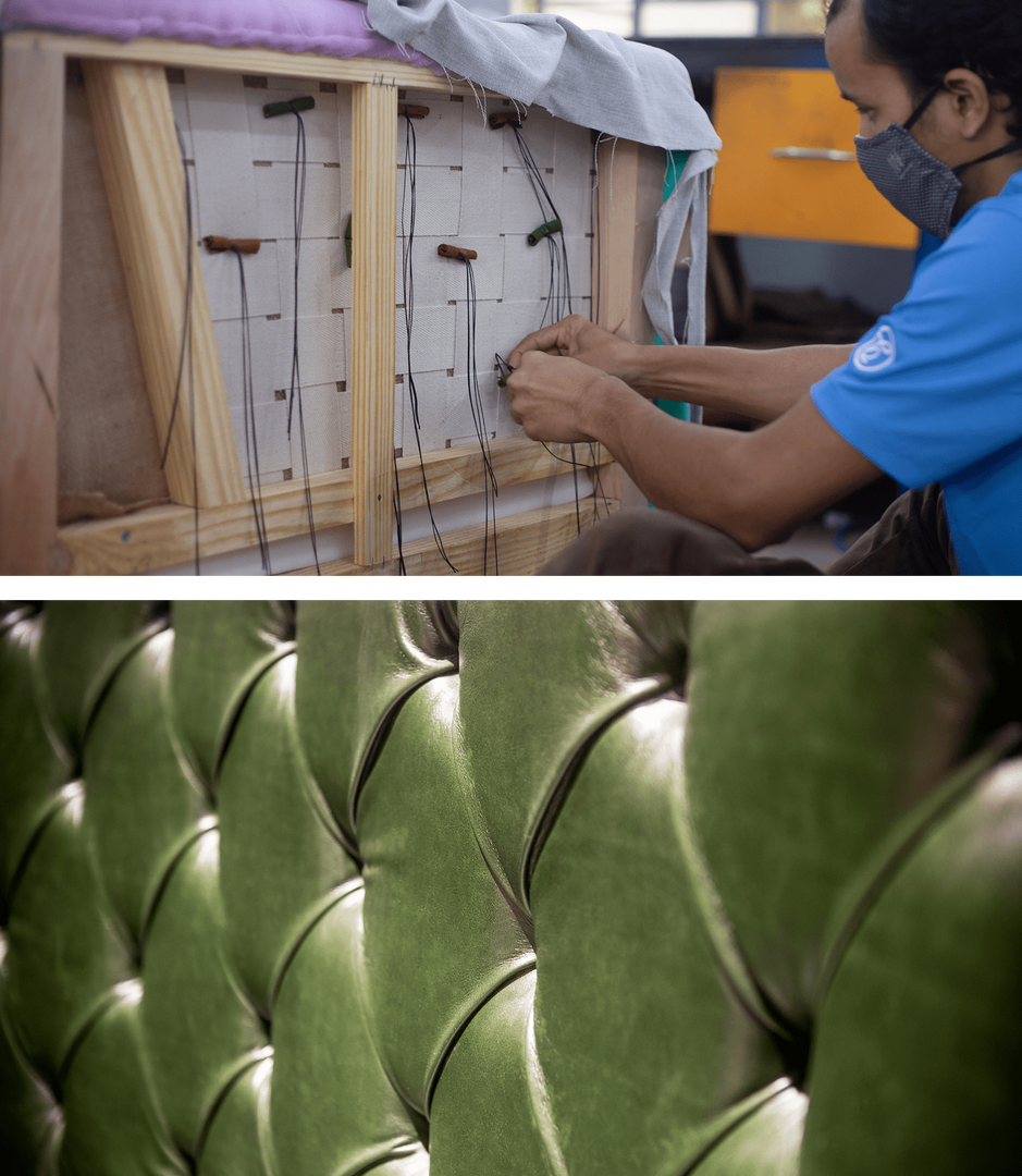 Deep Button Making Our Factory – Chester's
